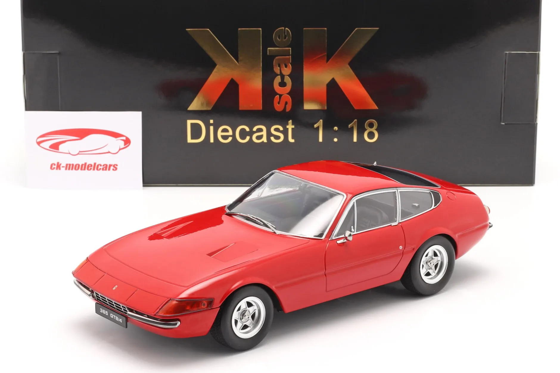 Ferrari 365 GTB/4 Daytona Coupe 2. Serie 1971 rot 1:18 KK-Scale