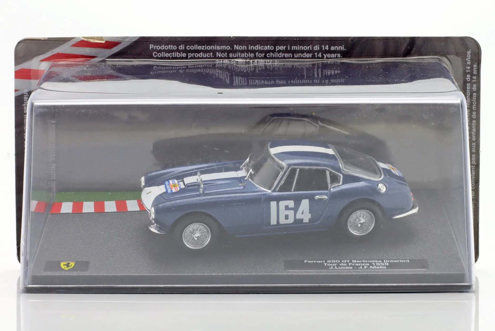 Ferrari 250 GT Berlinetta Interim #164 Rallye Tour de France 1959 1:43 Altaya
