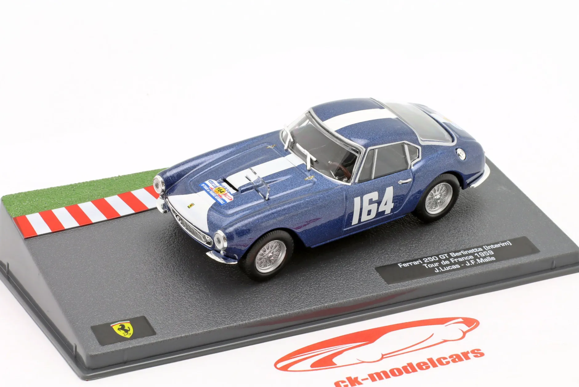 Ferrari 250 GT Berlinetta Interim #164 Rallye Tour de France 1959 1:43 Altaya
