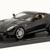 Ferrari 599 GTB Fiorano Baujahr 2006 mit Vitrine schwarz 1:43 Altaya