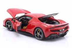 Ferrari 296 GTB Hybrid 830PS V6 Baujahr 2021 rot 1:18 Bburago