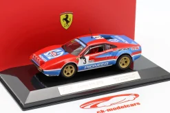Ferrari 308 GTB #3 Rallye Monte Carlo 1982 Andruet, Biche 1:43 Bburago