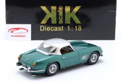 Ferrari 250 GT California Spyder 1960 grün metallic / silber 1:18 KK-Scale