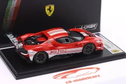 Ferrari 296 GT3 Challenge #32 Baujahr 2023 rot / weiß 1:43 LookSmart