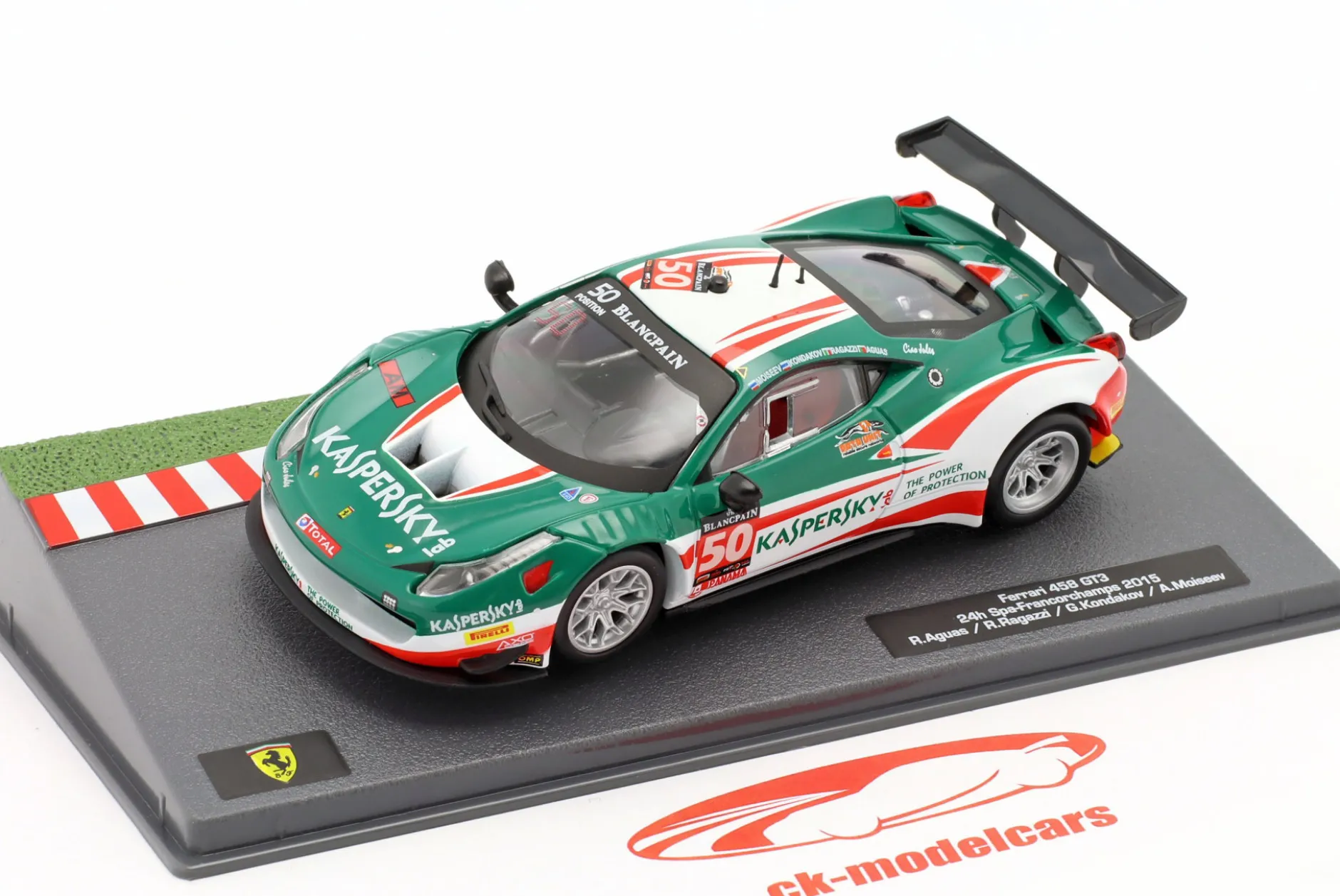Ferrari 458 GT3 #50 24h Spa 2015 AF Corse 1:43 Altaya