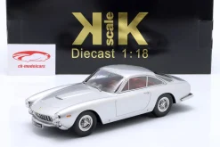 Ferrari 250 GT Lusso Baujahr 1962 silber 1:18 KK-Scale
