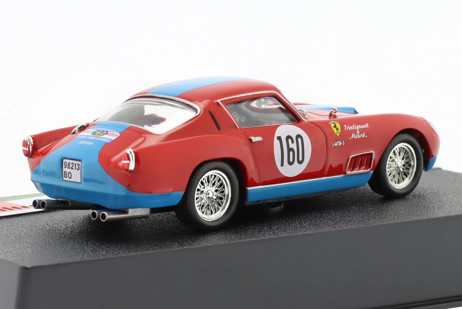Ferrari 250 GT #160 2nd Rallye Tour de France 1958 Trintignant, Picard 1:43 Altaya