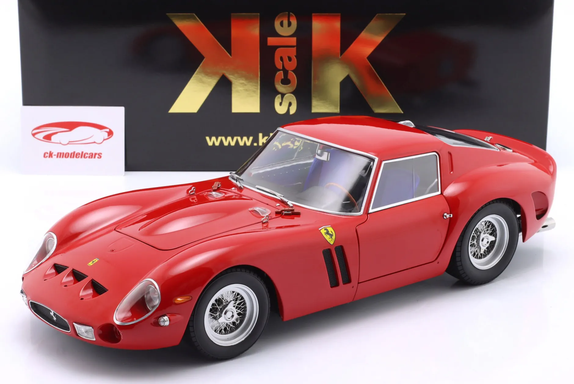 Ferrari 250 GTO Baujahr 1962 rot 1:12 KK-Scale
