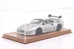Ferrari 288 GTO Evoluzione 1985 Nürburgring silber / schwarze Felgen 1:18 Tecnomodel