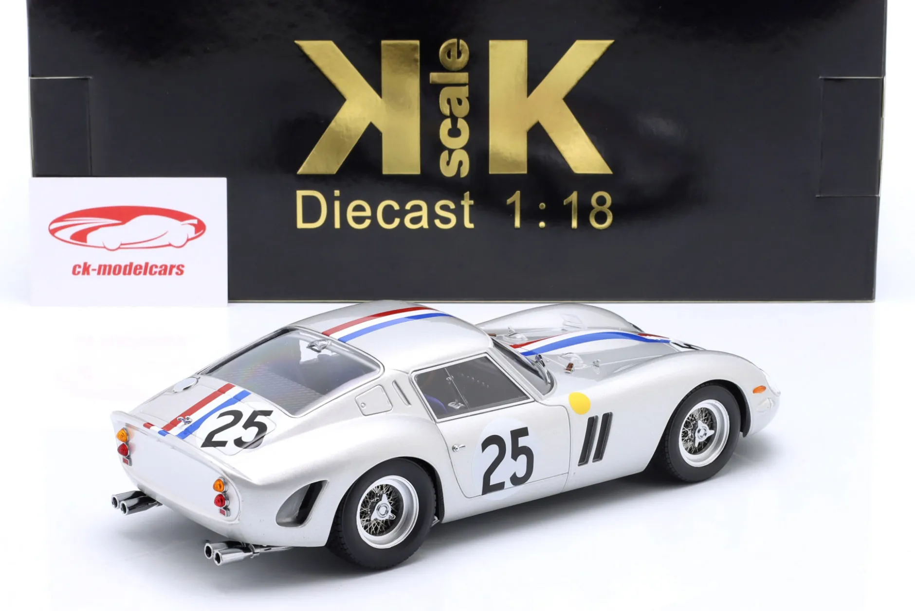 Ferrari 250 GTO #25 24h LeMans 1963 Dumay, Dernier 1:18 KK-Scale