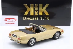 Ferrari 365 GTS/4 Daytona Cabriolet 1. Serie US-Version 1969 gold metallic 1:18 KK-Scale
