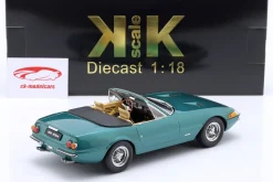 Ferrari 365 GTS/4 Daytona Cabriolet 1. Serie US-Version 1969 grün metallic 1:18 KK-Scale
