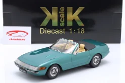 Ferrari 365 GTS/4 Daytona Cabriolet 1. Serie US-Version 1969 grün metallic 1:18 KK-Scale