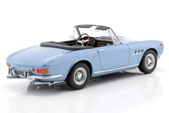 Ferrari 275 GTS Pininfarina Spyder mit Speichenfelgen 1964 hellblau metallic 1:18 KK-Scale