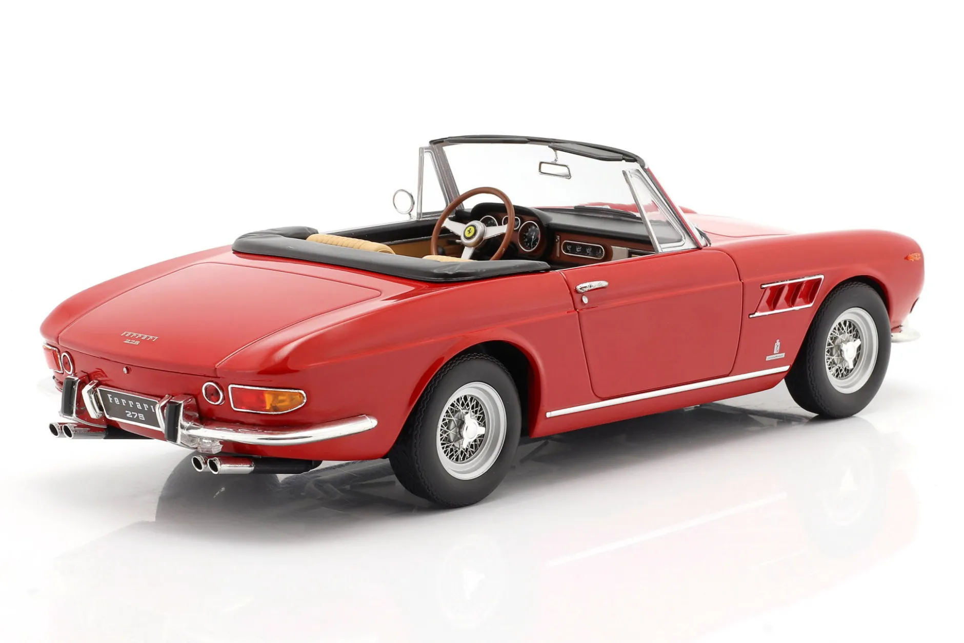 Ferrari 275 GTS Pininfarina Spyder Baujahr 1964 rot 1:18 KK-Scale
