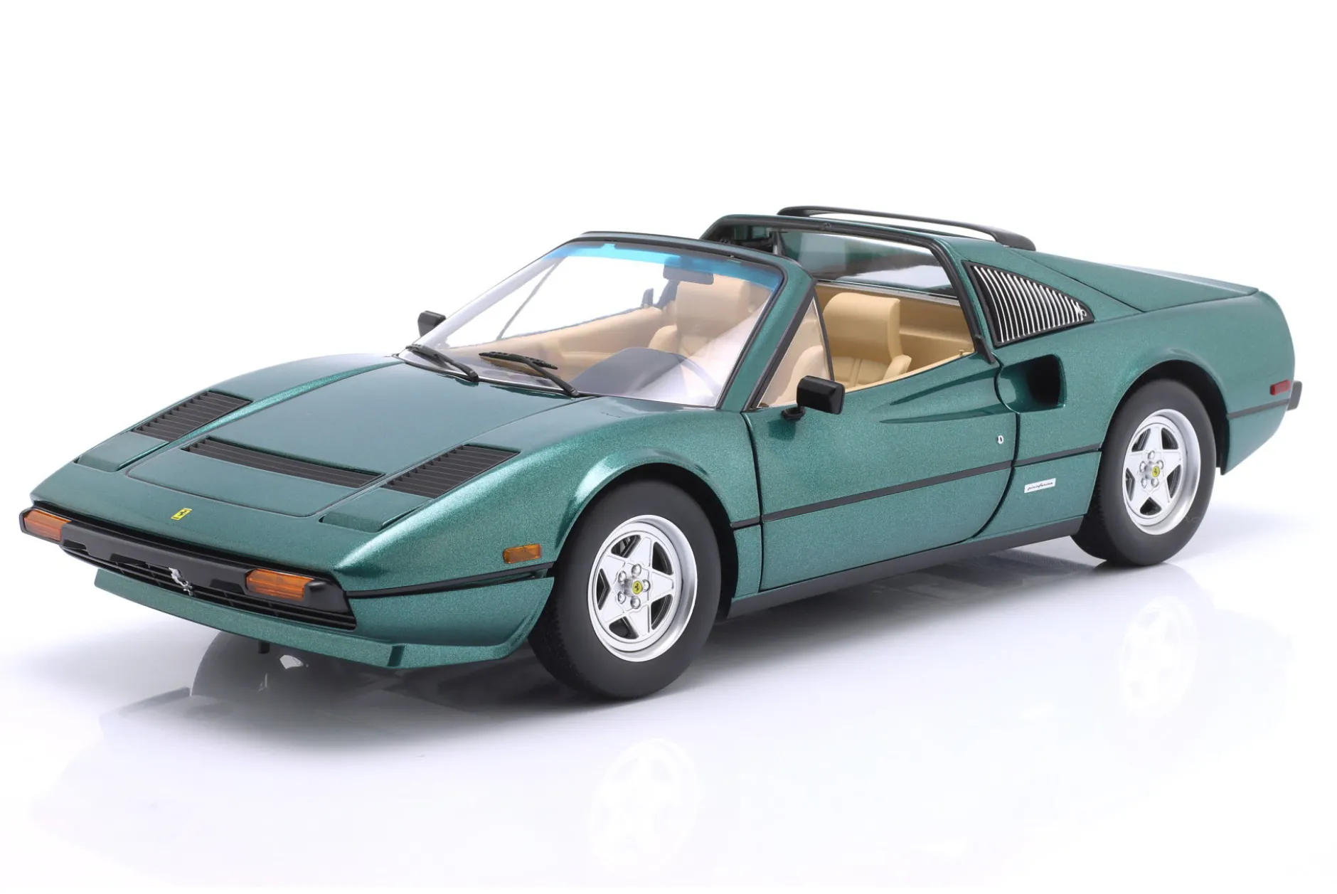Ferrari 308 GTS QV US-Version 1982 (TV-Serie Magnum) grün metallic 1:12 KK-Scale
