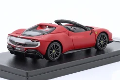 Ferrari 296 GTS Spider Assetto Fiorano 2022 rot / silber 1:43 LookSmart
