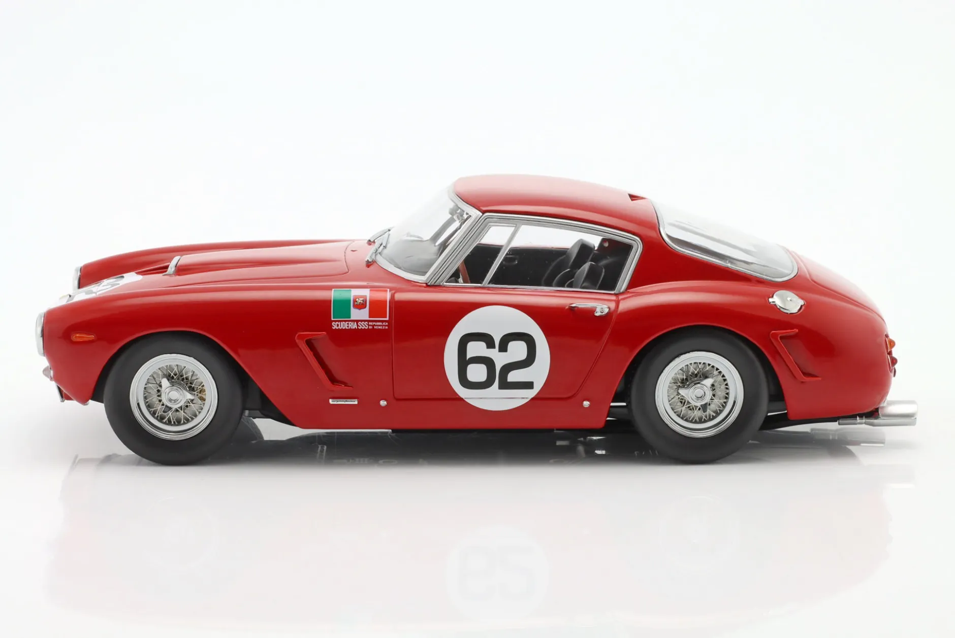 Ferrari 250 GT SWB #62 Sieger Coppa Inter-Europa Monza 1960 Abate 1:18 KK-Scale