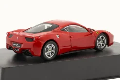 Ferrari 458 Italia Baujahr 2009 mit Vitrine rot 1:43 Altaya