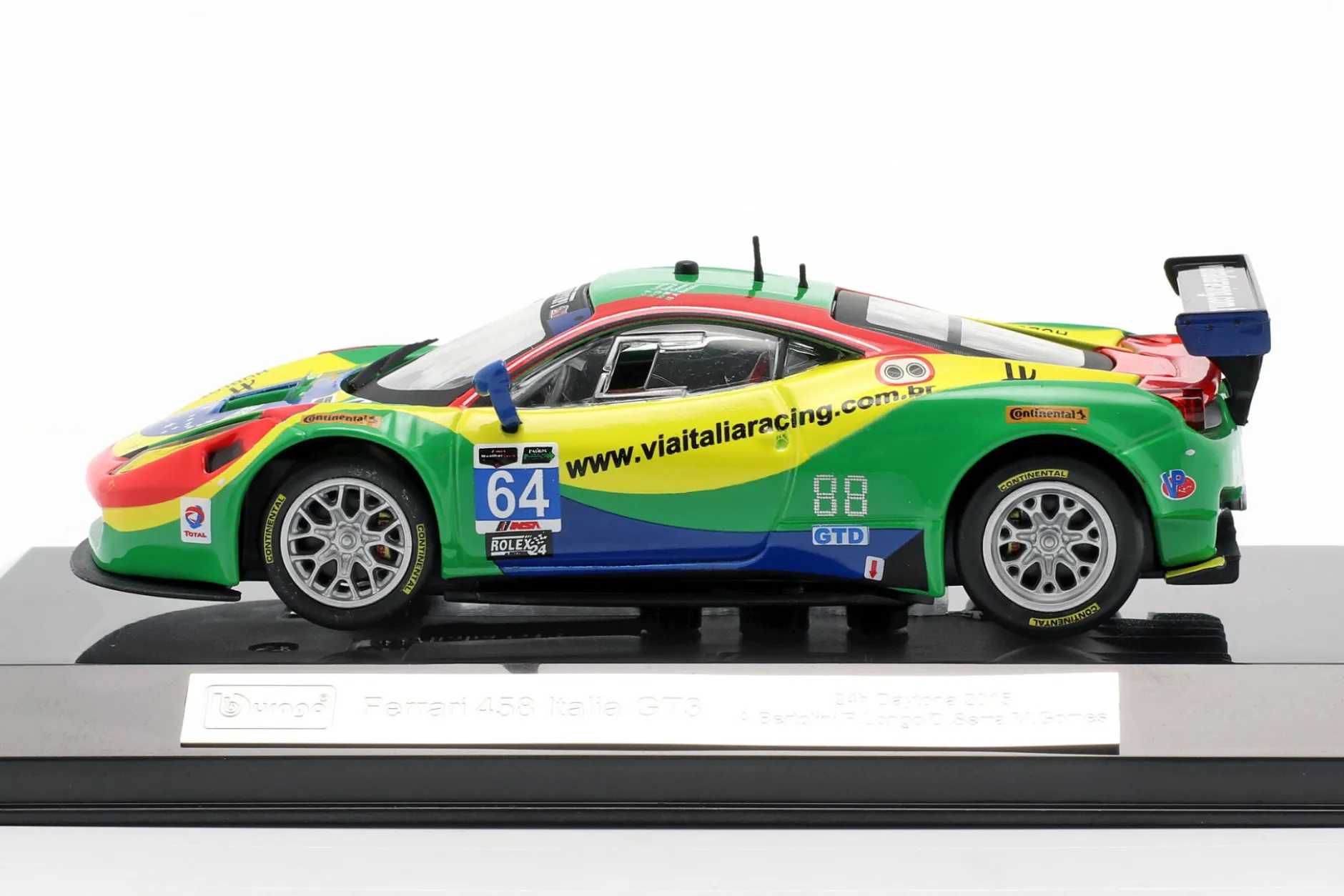 Ferrari 458 Italia GT3 #64 24h Daytona 2015 Scuderia Corsa 1:43 Bburago