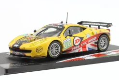 Ferrari 458 Italia GT2 #66 24h LeMans 2011 Bell, Sugden, Maassen 1:43 Altaya