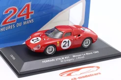 Ferrari 250 LM #21 Sieger 24h LeMans 1965 Rindt, Gregory, Hugus 1:43 Ixo