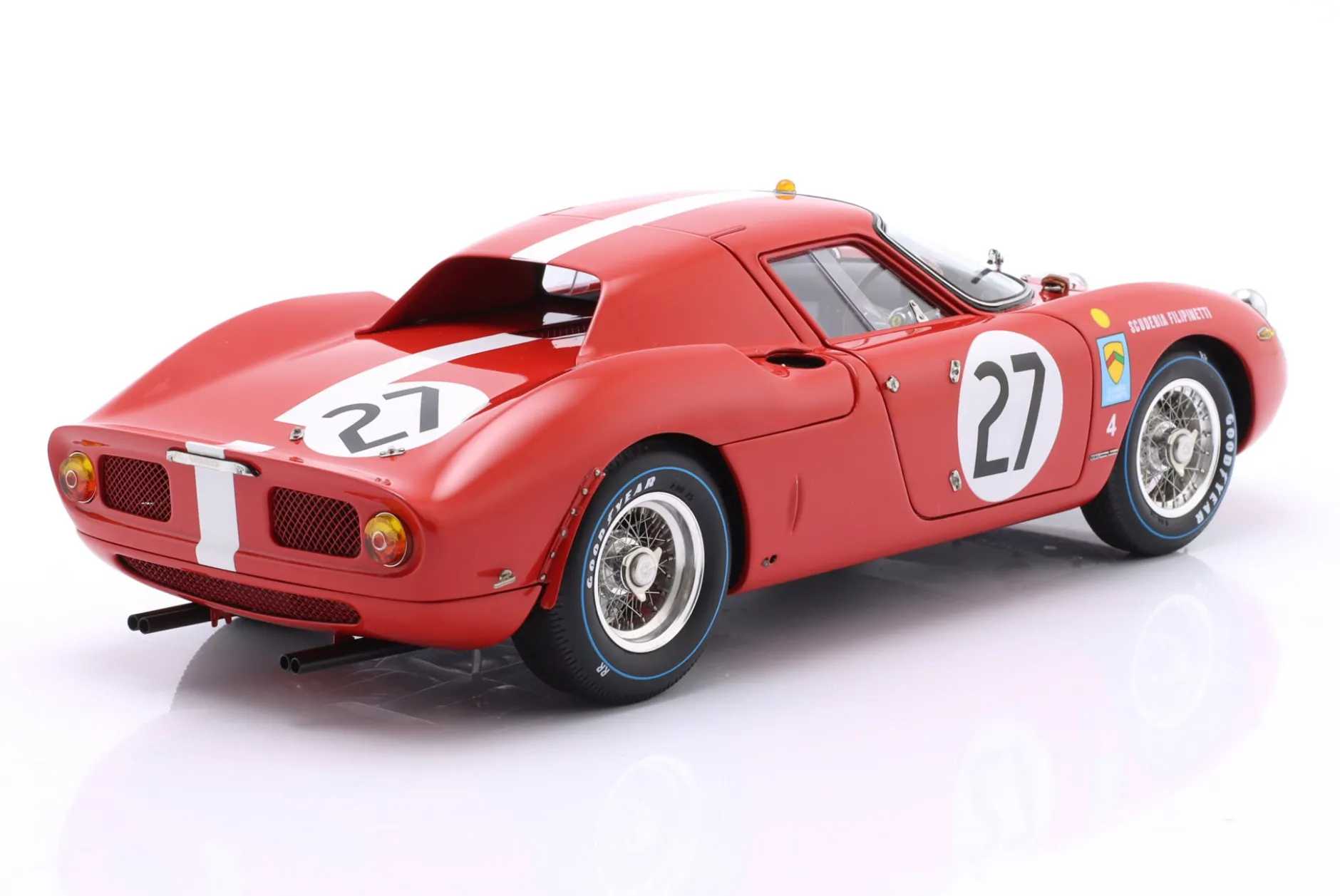 Ferrari 250 LM #27 6th 24h LeMans 1965 Spoerry, Boller 1:18 CMC