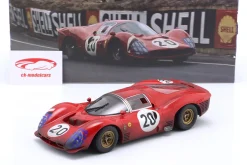 Ferrari 330 P3 Coupé #20 24h LeMans 1966 Dirty Version 1:18 WERK83