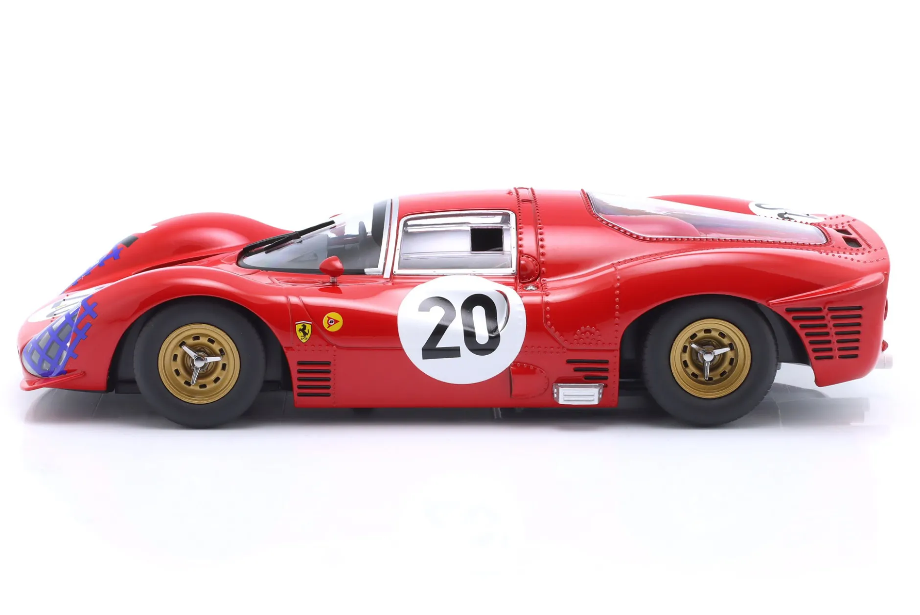 Ferrari 330 P3 Coupé #20 24h LeMans 1966 Scarfiotti, Parkes 1:18 WERK83