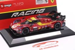 Ferrari 499P #50 24h LeMans 2025 Fuoco, Nielsen, Molina 1:43 Bburago
