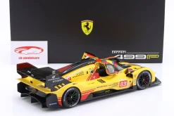 Ferrari 499P #83 24h LeMans 2024 Kubica, Shwartzman, Ye 1:18 Bburago