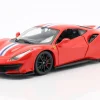 Ferrari 488 Pista Baujahr 2018 rot 1:24 Bburago