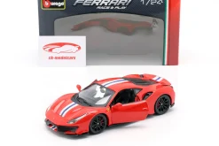 Ferrari 488 Pista Baujahr 2018 rot 1:24 Bburago