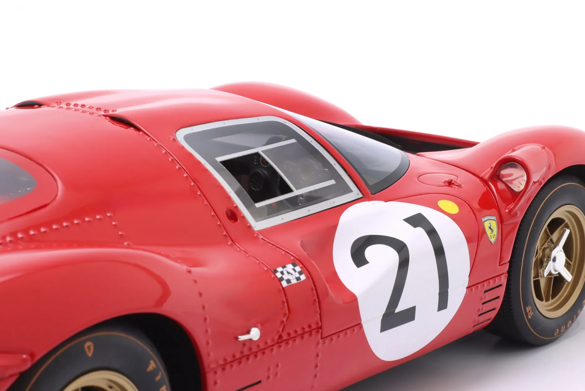 Ferrari 330 P4 #21 2nd 24h LeMans 1967 Scarfiotti, Parkes 1:12 WERK83
