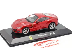 Ferrari Portofino Baujahr 2018 rot 1:43 Altaya