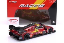 Ferrari 499P #51 3rd 24h LeMans 2025 Giovinazzi, Guidi, Calado 1:18 Bburago