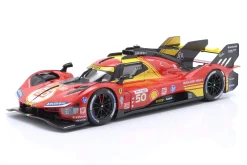 Ferrari 499P #50 Sieger 24h LeMans 2024 Fuoco, Molina, Nielsen 1:18 Bburago