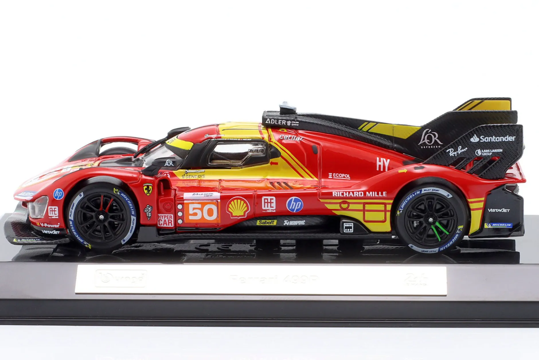 Ferrari 499P #50 Sieger 24h LeMans 2024 Fuoco, Molina, Nielsen 1:43 Bburago