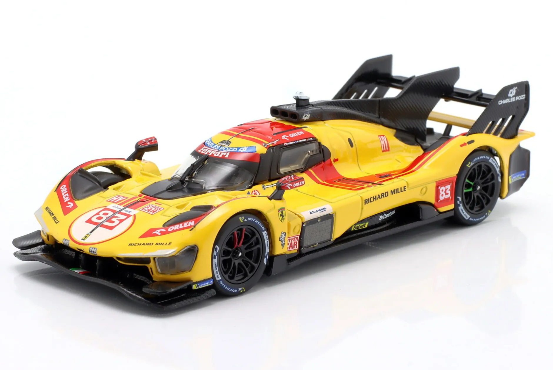 Ferrari 499P #83 Sieger 24h LeMans 2025 Kubica, Ye, Hanson 1:43 Bburago