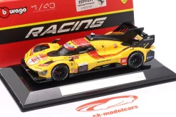 Ferrari 499P #83 Sieger 24h LeMans 2025 Kubica, Ye, Hanson 1:43 Bburago
