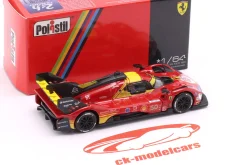 Ferrari 499P #50 Sieger 24h LeMans 2024 Nielsen, Fuoco, Molina 1:64 Polistil