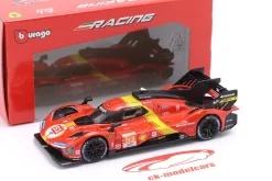 Ferrari 499P #51 Sieger 24h LeMans 2023 Pier Guidi, Calado, Giovinazzi 1:43 Bburago