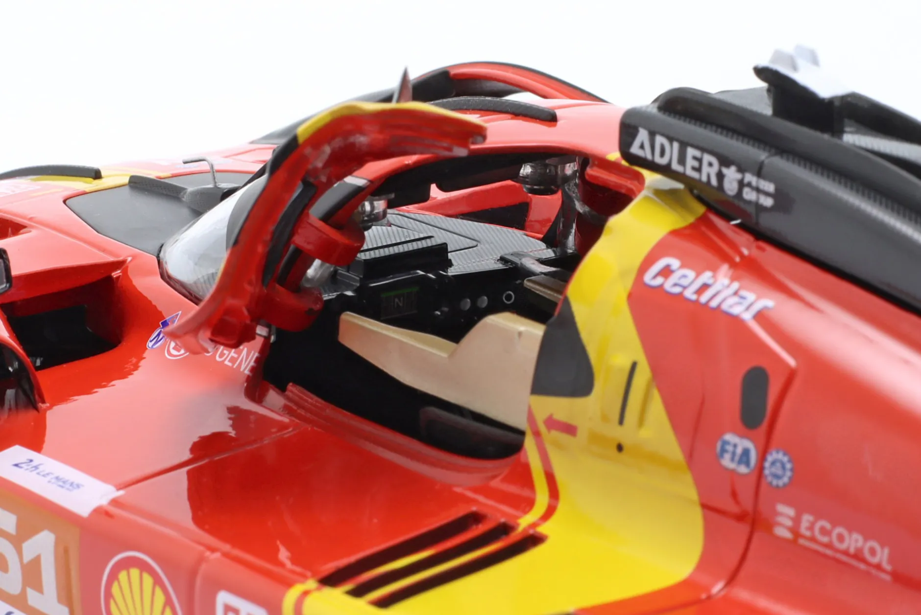 Ferrari 499P #51 Sieger 24h LeMans 2023 Pier Guidi, Calado, Giovinazzi 1:18 Bburago