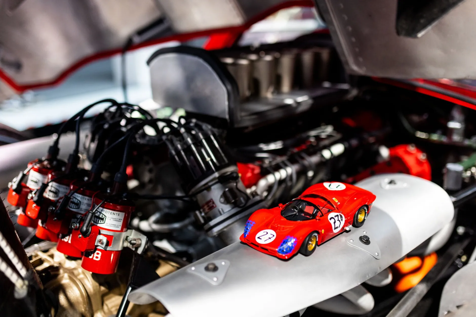 Ferrari 330 P3 Spider #27 24h LeMans 1966 Ginther, Rodriguez 1:18 WERK83