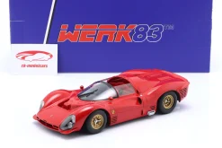 Ferrari 330 P3 Spider Plain Body Version rot 1966 1:18 WERK83