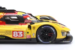 Ferrari 499P #83 4th WEC Katar 2024 Kubica, Shwartzman, Ye 1:18 Bburago
