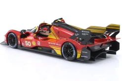Ferrari 499P #50 6th WEC Katar 2024 Molina, Nielsen, Fuoco 1:18 Bburago