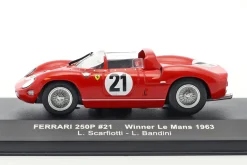 Ferrari 250P #21 Winner 24h LeMans 1963 Scarfiotti, Bandini 1:43 Ixo