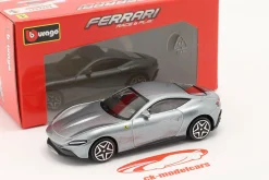 Ferrari Roma Baujahr 2020 grau metallic 1:43 Bburago