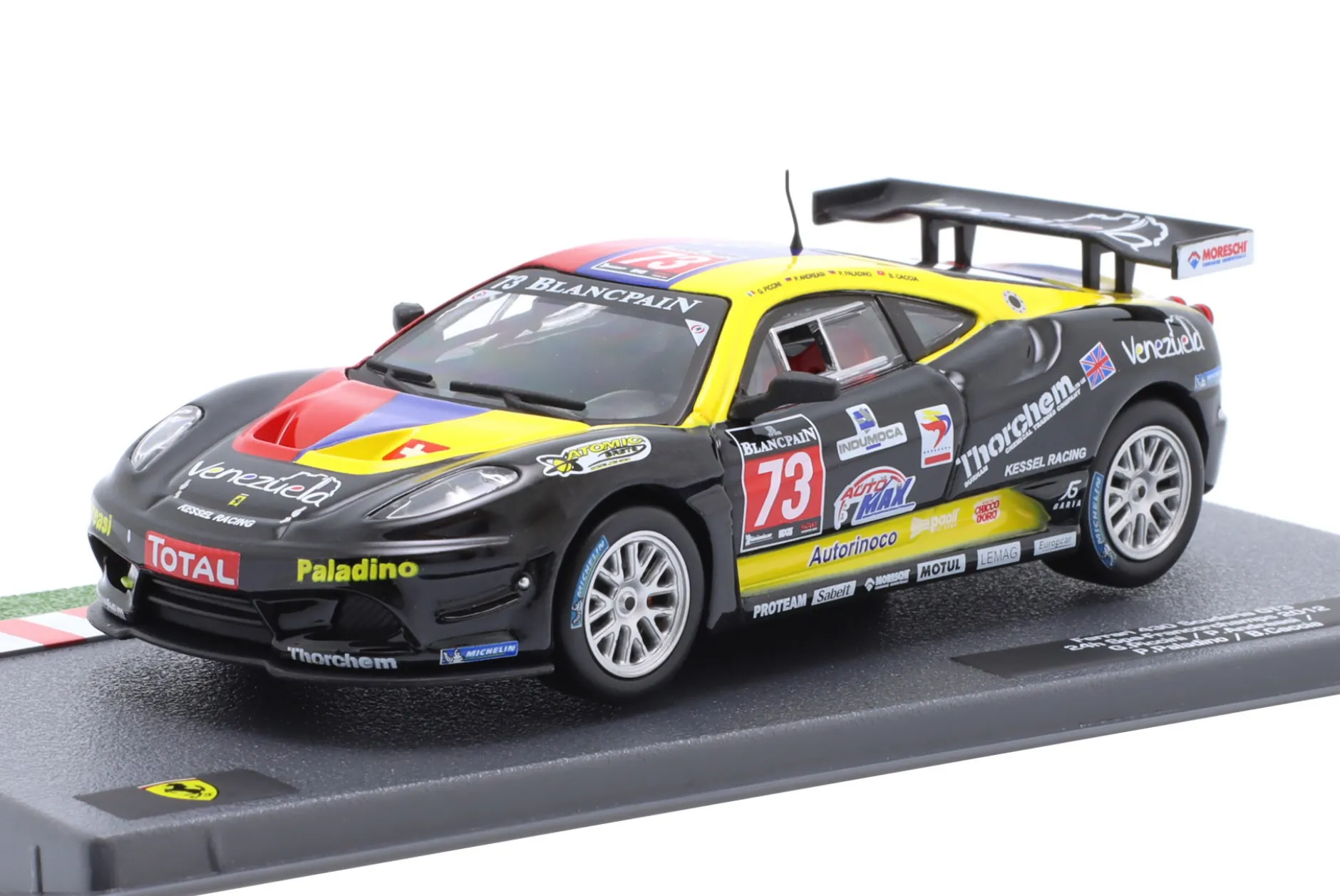 Ferrari 430 Scuderia GT3 #73 24h Spa 2012 Kessel Racing 1:43 Altaya